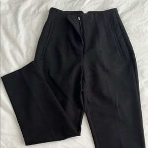 Zara Black High-Waisted Trousers